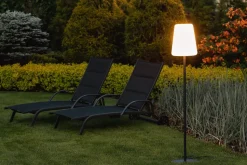 Stehlampe außen Stecker Kabel 147,5 cm IP44 E27 LOTTIE