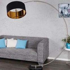 Stehlampe Bogenleuchte Dimmbar flexibel ausziehbar