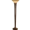 Stehlampe CARMEN 189cm Wohnzimmer Fackel Leuchte