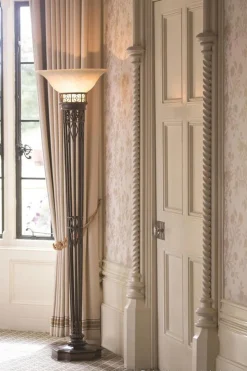 Stehlampe CARMEN 189cm Wohnzimmer Fackel Leuchte