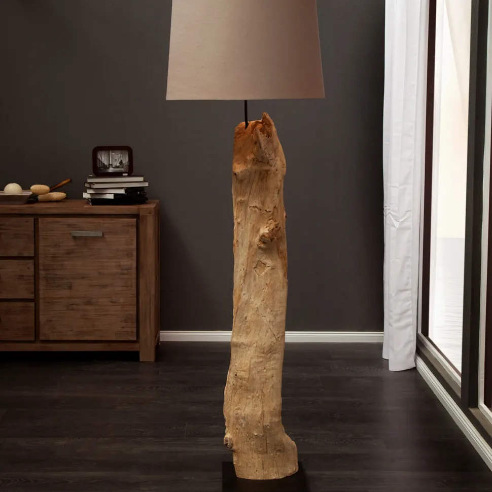 Stehlampe 175cm Modern individuell Treibholz