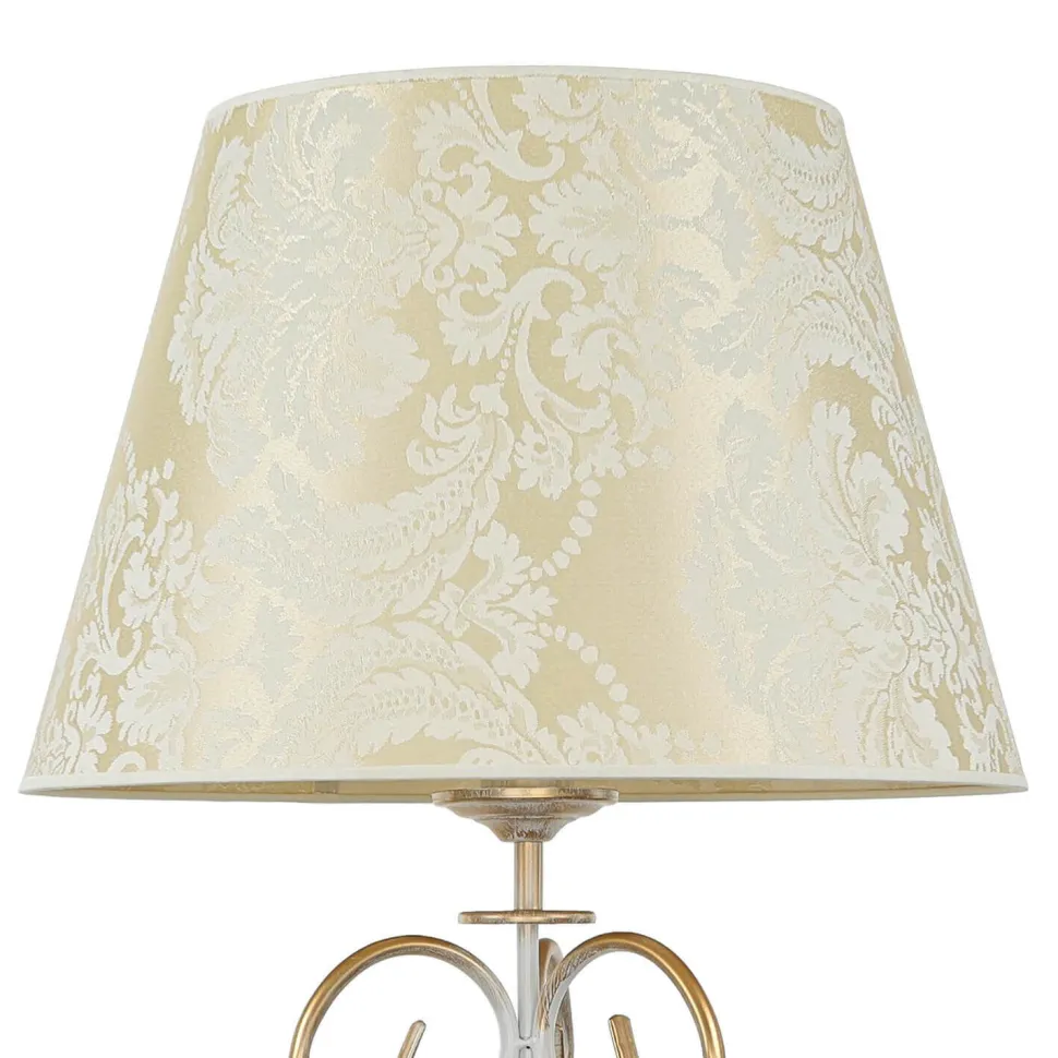Stehlampe GANARA 158cm Barock Muster Shabby Gold