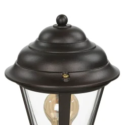 Stehlampe Garten 100 cm Messing Rostbraun Rustikal