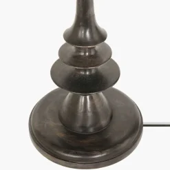 Stehlampe Holz Leinen Schwarz Grün 153 cm E27 blendarm