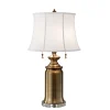 Stehlampe JOHA in Messing 69cm Vintage Bodenlampe