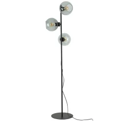 Stehlampe KALETE in Graphit 160cm Wohnzimmer Lampe