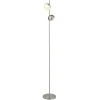 Stehlampe LED Touch Funktion in Silber matt 3000 K
