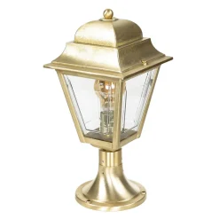 Stehlampe PAXI Messing H:39cm Rustikal Garten Weg