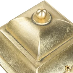 Stehlampe PAXI Messing H:39cm Rustikal Garten Weg