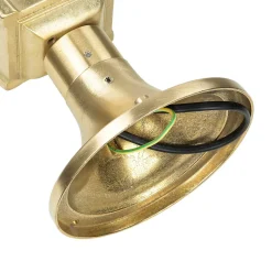 Stehlampe PAXI Messing H:39cm Rustikal Garten Weg