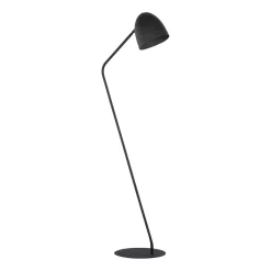 Stehlampe Schwarz 146cm Büro Sofa Lampe SARE