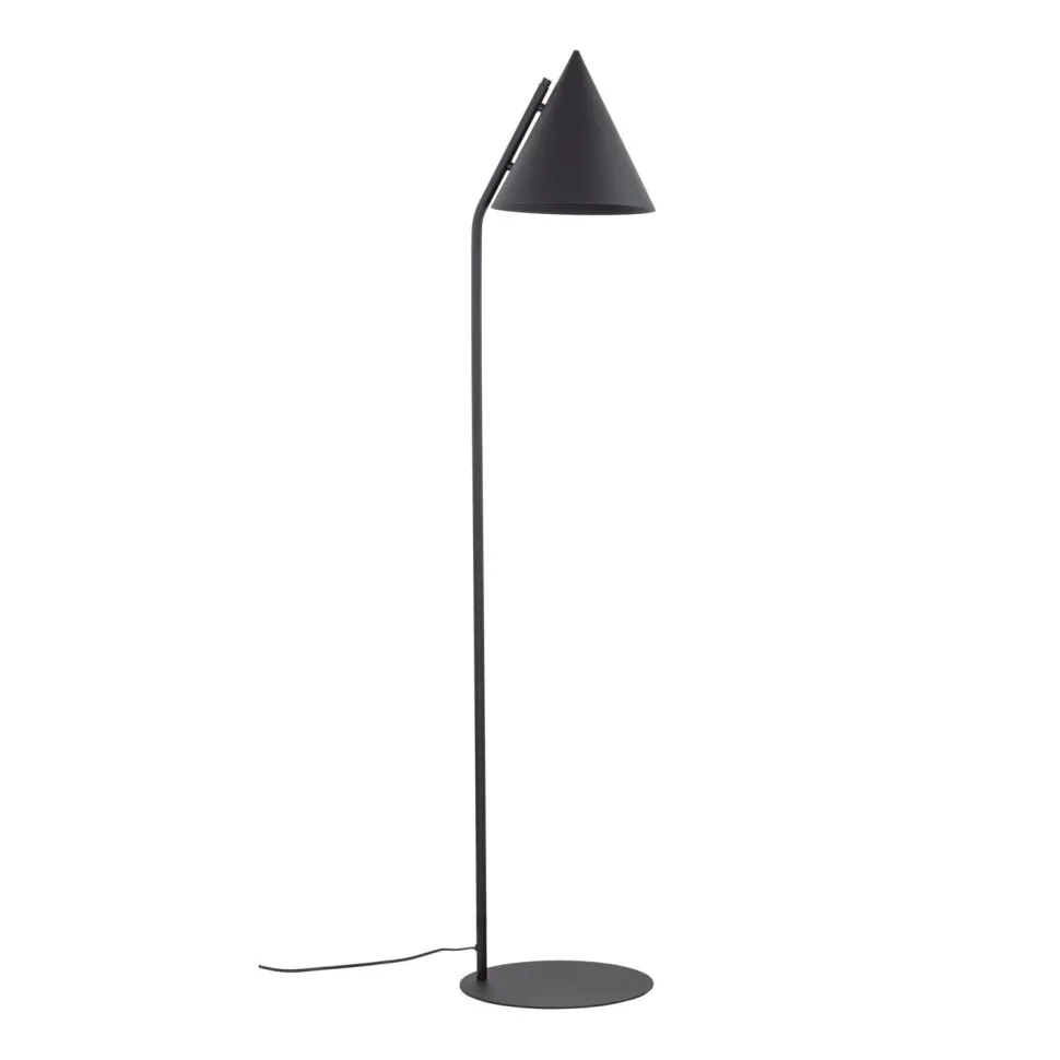 Stehlampe Schwarz Metall 145 cm klein E27 Retro CODY