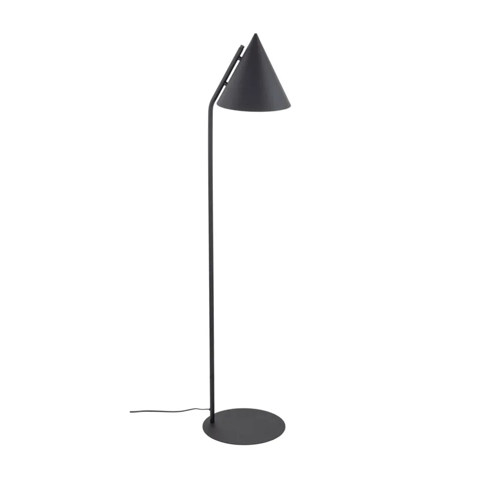 Stehlampe Schwarz Metall 145 cm klein E27 Retro CODY