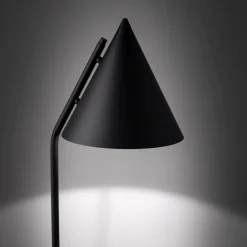 Stehlampe Schwarz Metall 145 cm klein E27 Retro CODY