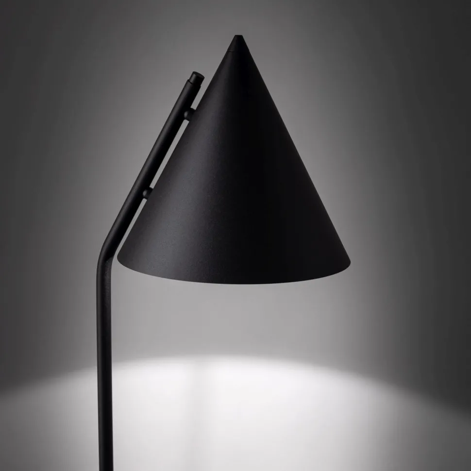 Stehlampe Schwarz Metall 145 cm klein E27 Retro CODY