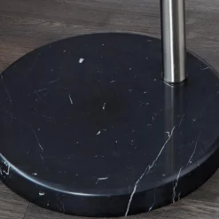 Stehleuchte Ø34cm Retro elegant verstellbar Chrom