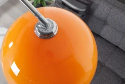 Stehleuchte Ø40cm Retro elegant gebogen