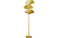 Stehleuchte 3-flammig Metall Gold indirekt E14 160 cm