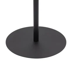 Stehleuchte Schwarz 155 cm E27 Stoff Metall Ø 50 cm