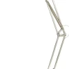 Stehleuchte verstellbar H: max. 170 cm Metall Creme E27