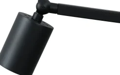 Stehleuchte Wohnzimmer 135 cm Schwarz verstellbar