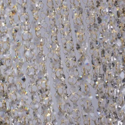 Stilvolle Deckenlampe Metall Glas GU10 Ø65 cm 5-flammig