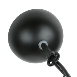 Stilvolle Hängeleuchte IRON in Schwarz