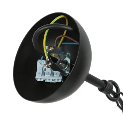 Stilvolle Hängeleuchte IRON in Schwarz