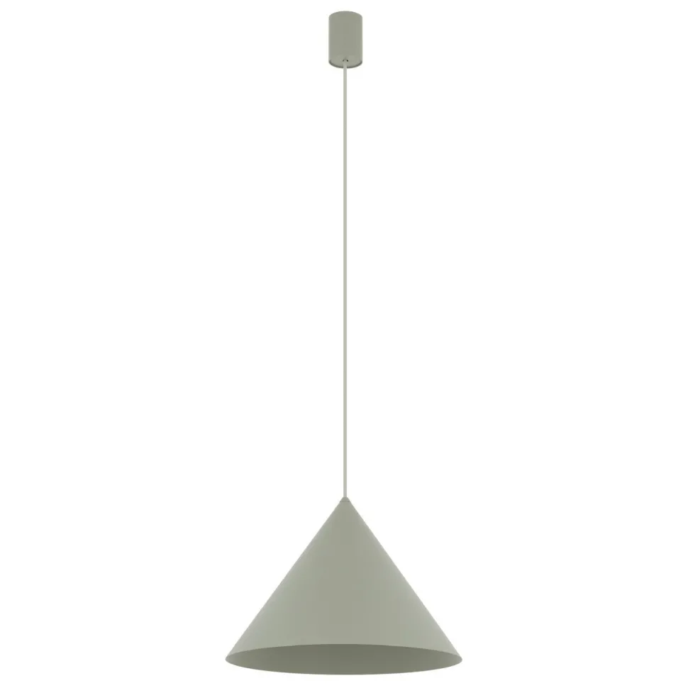 Stilvolle Pendelleuchte Metall Salbei Grün GU10 Ø35 cm