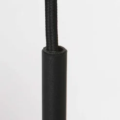 Stilvolle Pendelleuchte Schwarz Rauchgrau E27 Ø25 cm