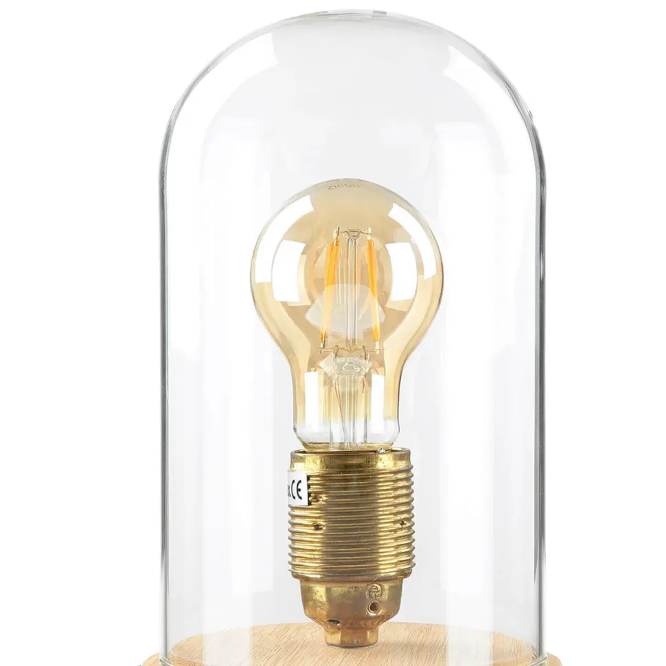 Stilvolle Tischlampe Bauhaus rund 20cm Edison Lampe