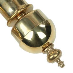 Stilvolle Wandleuchte GRETA Messing Glas Antik