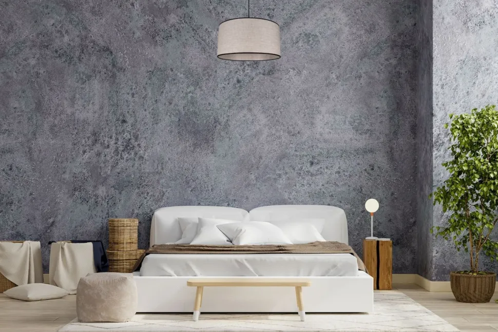 Stoff Hängelampe blendarm Schwarz Beige E27 Ø40 cm rund