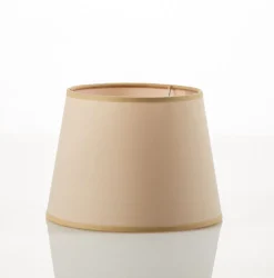 Stoff Lampenschirm Tischleuchte Ø19,5cm für E14
