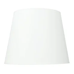 Stoff Lampenschirm Weiß Hängelampe für E27