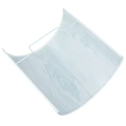 Stoff Wandlampe ALICE Lila Holz Optik Loft Design E27