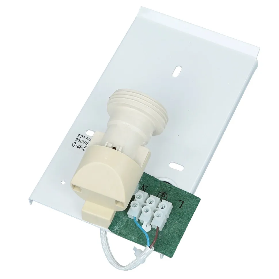 Stoff Wandlampe ALICE Lila Holz Optik Loft Design E27