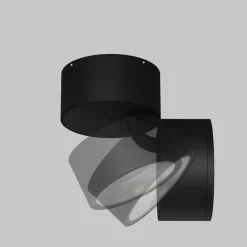 Strahler außen Metall Glas LED IP54 verstellbar Graphit