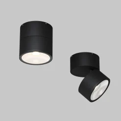 Strahler außen Metall Glas LED IP54 verstellbar Graphit