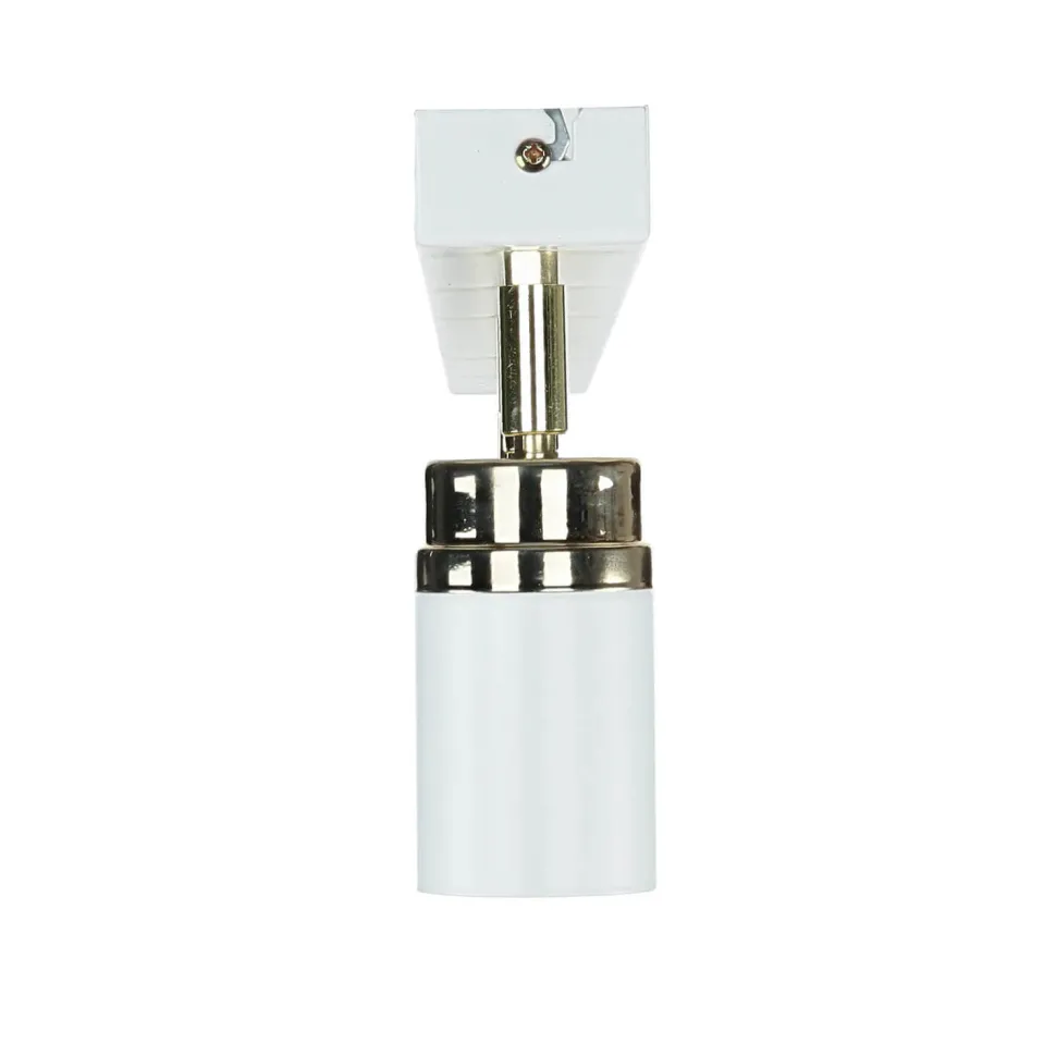 Strahler Weiß Gold 90 cm 6-flammig GU10 Metall