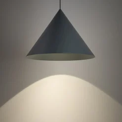 Stylische Hängeleuchte Metall Umbra Blau GU10 Ø50 cm