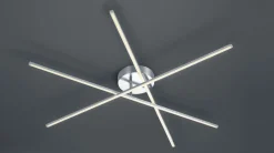 Stylische LED Deckenlampe Metall B:100 cm 9 W dimmbar