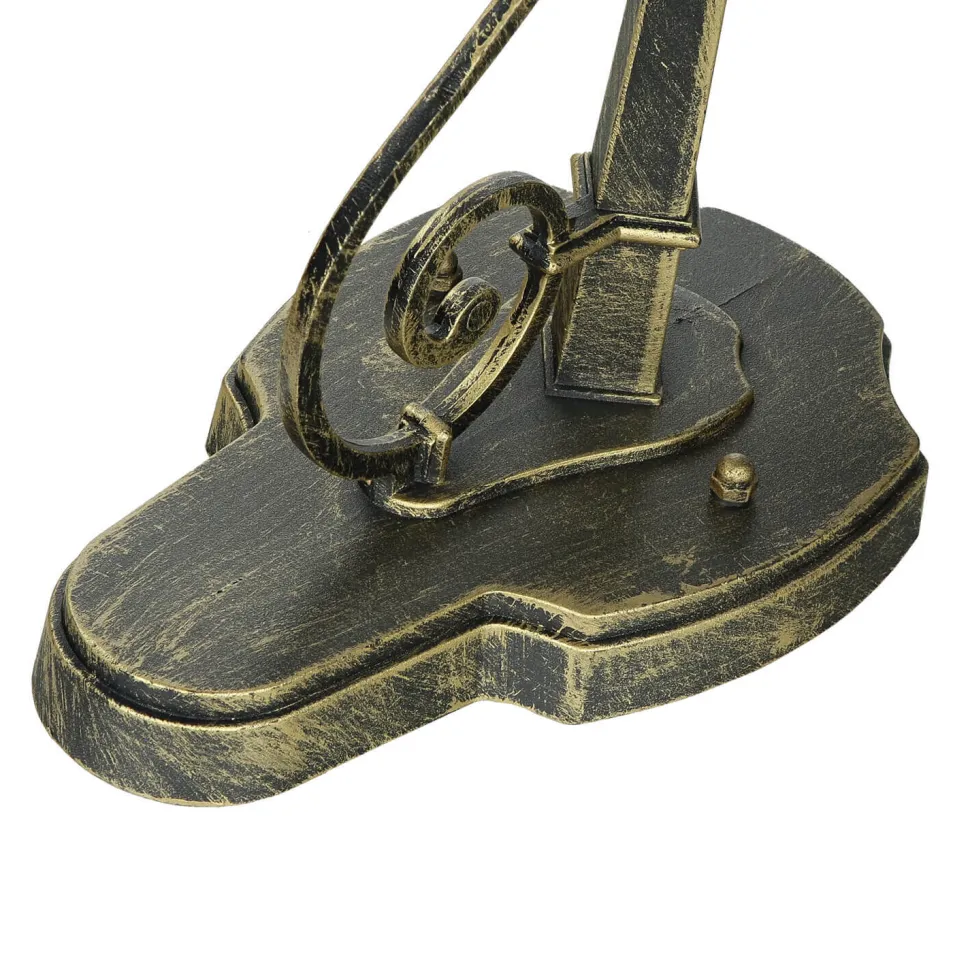 Tiffany Stil Lampe außen Gold Antik E27 SALZBURG