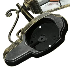 Tiffany Stil Lampe außen Gold Antik E27 SALZBURG