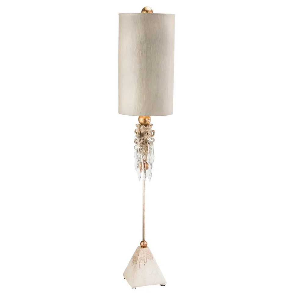 Tischlampe ABUELA Creme H:102cm Design Bodenlampe