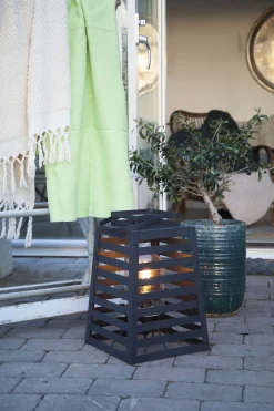 Tischlampe außen mit Kabel 60 cm hoch IP44 E27 SIGNE