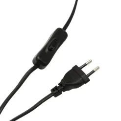 Tischlampe Echt-Holz Glas Landhausstil rustikal