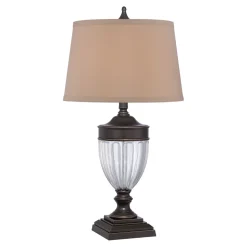 Tischlampe GOBLET in Bronze H:80cm Wohnzimmer