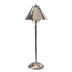 Tischlampe ISMENE Nickel Ø21cm H:59cm Bodenleuchte