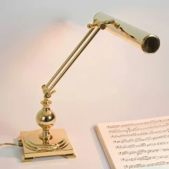 Tischlampe 24K Gold aus Messing Premium